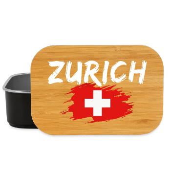 Zurich, Suisse - Boîte à goûter - noir - Devant