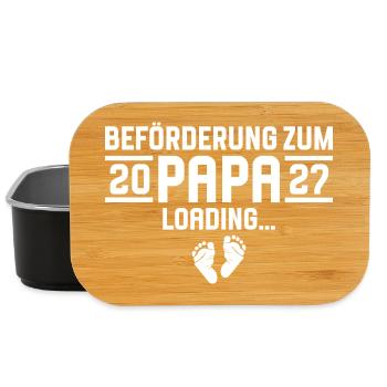 Promotion to Dad 2027 loading - Lunch Box - black - Front