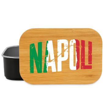 Napoli Italy Naples - Lunch Box - black - Front