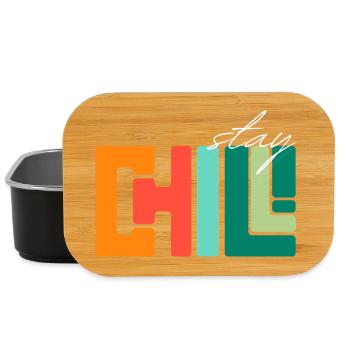 Stay Chill - Lunch Box - black - Front