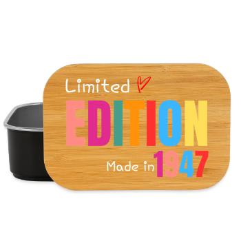 Limited edition Made in 1947 - Lunch Box - black - Front