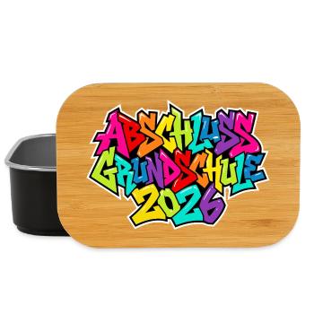 Primary school graduation 2026 - Lunch Box - black - Front