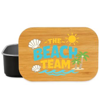 The Beach Team - Lunch Box - black - Front