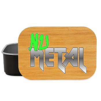 Nu Metal Green Fan Edition - Lunch Box - Schwarz - Vorne