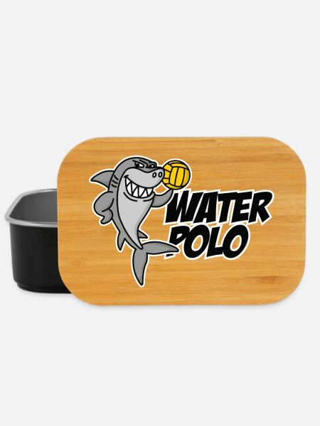 Drôle Water Polo Hai Water Polo Joueur de Water Polo - Boîte à goûter - noir