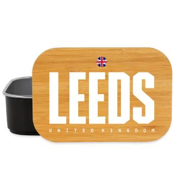 Leeds City Logo Grafik T-Shirt - Lunch Box - Schwarz - Vorne