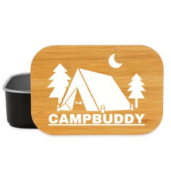 CampBuddy - Lunch Box - Schwarz - Vorne