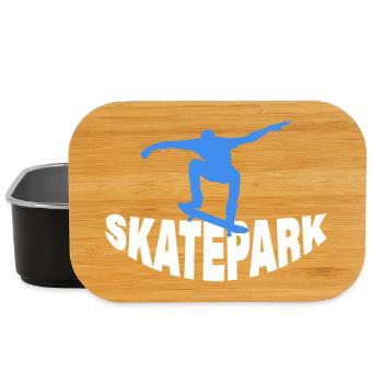 SKATEPARK - Lunch Box - black - Front