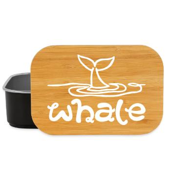 Das Zeichen des Wals - Lunch Box - Schwarz - Vorne
