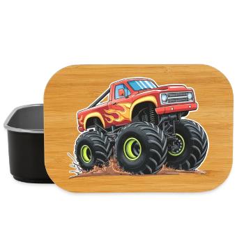 Monster Truck Madness - Lunch Box - black - Front