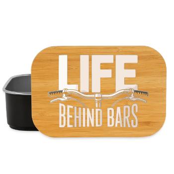 Life Behind Bars Rad Shirt - Lunch Box - Schwarz - Vorne