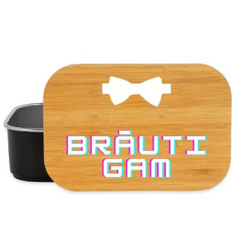 Bräutigam - Lunch Box - Schwarz - Vorne