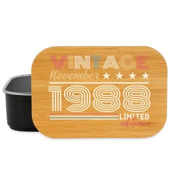 Novembre 1988 - Boîte à goûter - noir - Devant
