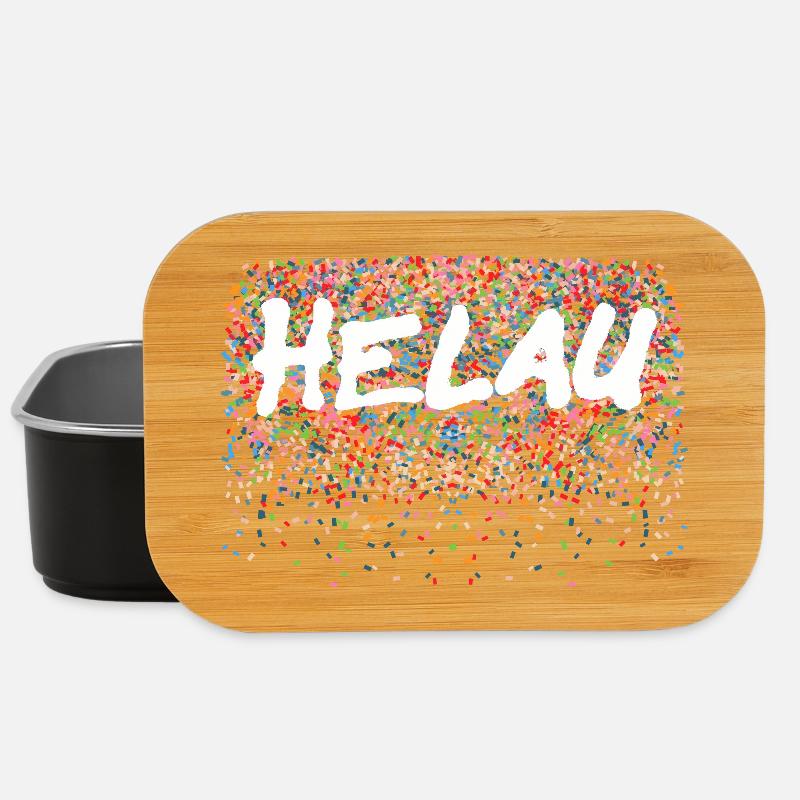 Helau1 - Lunch Box - black