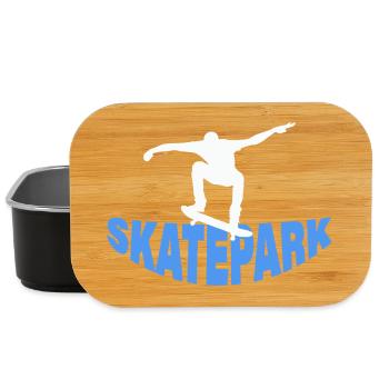 Skatepark - Boîte à goûter - noir - Devant