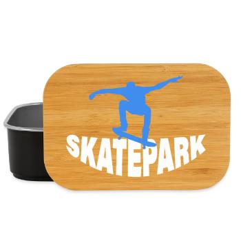 Skatepark - Boîte à goûter - noir - Devant