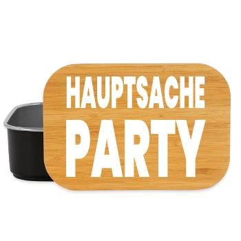 Party - Lunch Box - Schwarz - Vorne