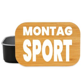 Sport - Lunch Box - Schwarz - Vorne