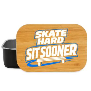 Ligue de la Bière Hockey Humour des joueurs drôles de hockey - Boîte à goûter - noir - Devant