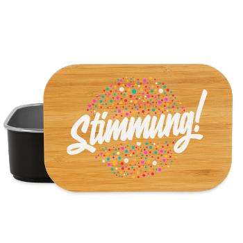 Mood, Confetti, Party, Carnival, Carnival, Celebrations - Lunch Box - black - Front