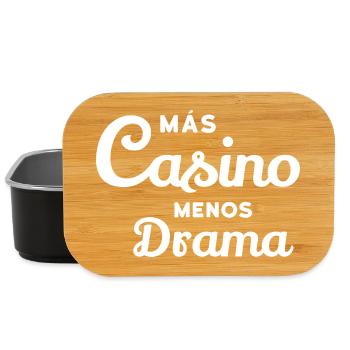 Mas Casino - Menos Drama - Cuban Salsa  - Lunch Box - Schwarz - Vorne