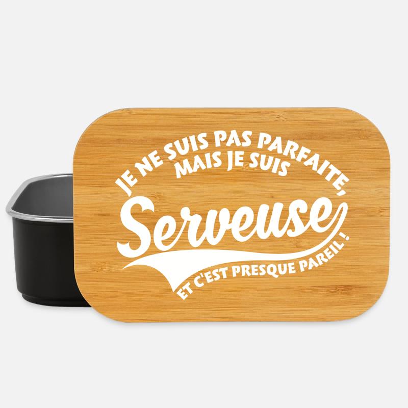 Parfaite Serveuse - Boîte à goûter - noir
