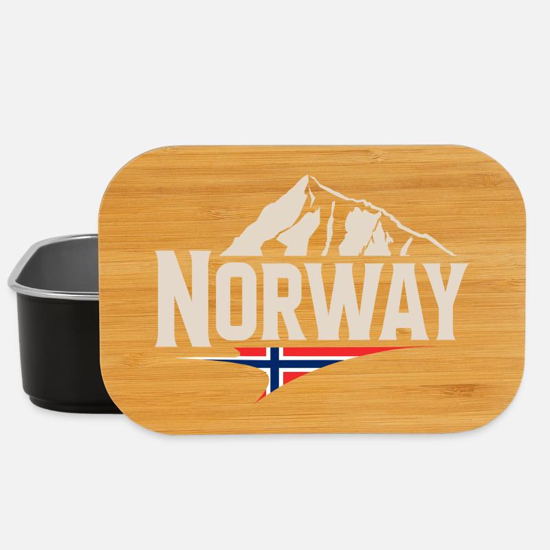 Norwegen - Lunch Box - Schwarz