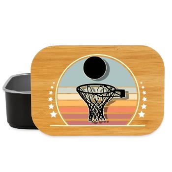 Basketball basketball players - Lunch Box - black - Front