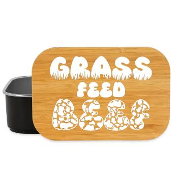 Grass Feed Beef - Lunch Box - Schwarz - Vorne