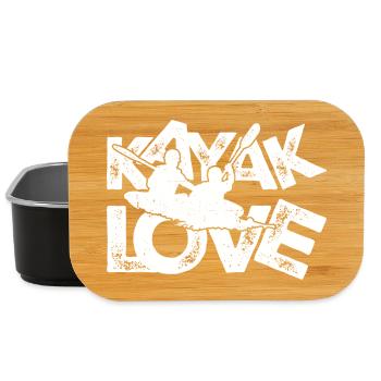 Kayak Love Duo Silhouette - Boîte à goûter - noir - Devant