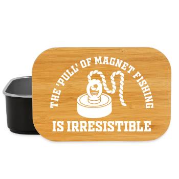 Neodym-Magnet zum Angeln, magnetischer Fischer - Lunch Box - Schwarz - Vorne