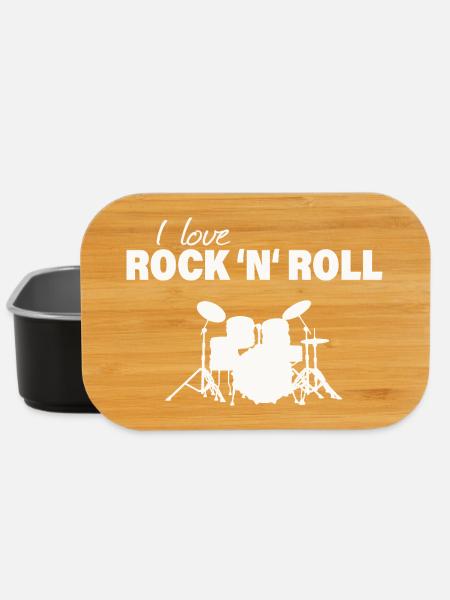 ROCK AND ROLL - Lunch Box - Schwarz