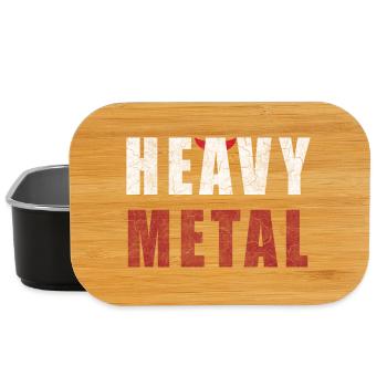 Heavy Metal Motif - Lunch Box - black - Front