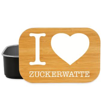 I love cotton candy - Lunch Box - black - Front