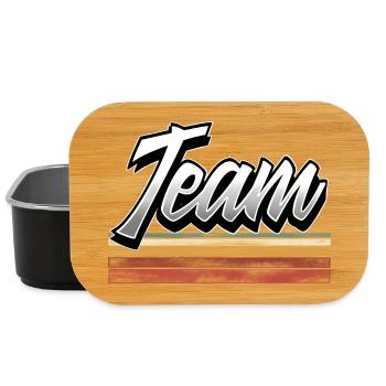 Team - Lunch Box - black - Front