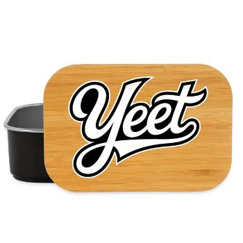 Yeet - Funny Gen Alpha Memes - Lunch Box - black - Front