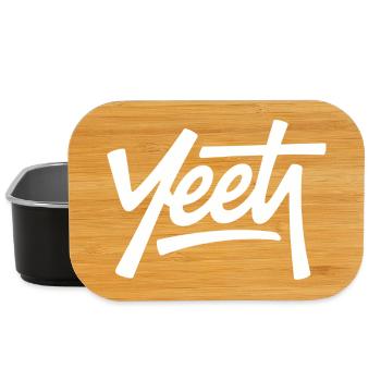 Yeet - Funny Gen Alpha Memes - Lunch Box - black - Front