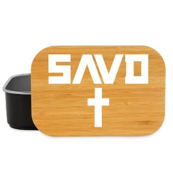 Redeemed Cross Bible Christian Faith Jesus Erl - Lunch Box - black - Front