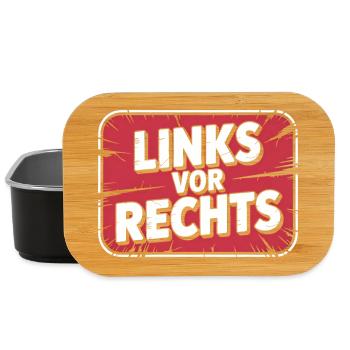 Gauche avant droite - Alerta Antifascista - Boîte à goûter - noir - Devant