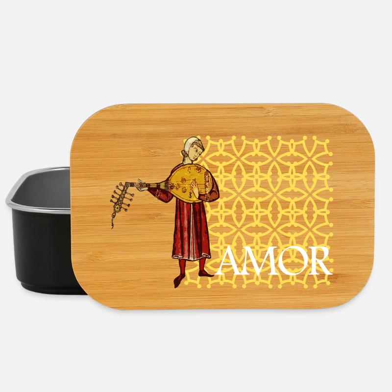 Amor - Lunch Box - black