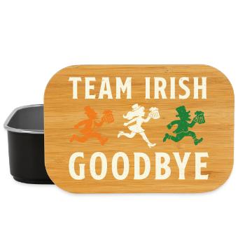 Team Irish Goodbye St Patrick’s Day - Lunch Box - black - Front