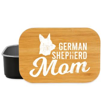 German Shepherd Mom - Lunch Box - Schwarz - Vorne