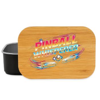 Pinball Whisperer Pinball Player - Lunch Box - black - Front