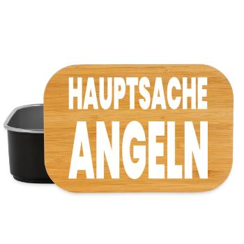 Angeln - Lunch Box - Schwarz - Vorne