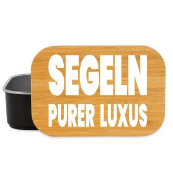 Segeln - Lunch Box - Schwarz - Vorne