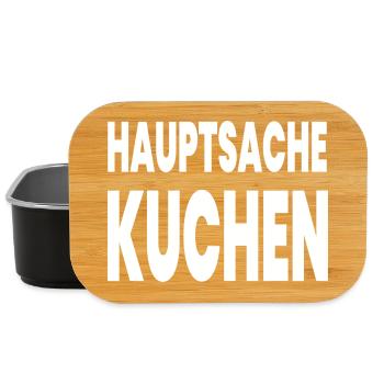 Kuchen - Lunch Box - Schwarz - Vorne