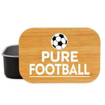 Pure football - Lunch Box - black - Front