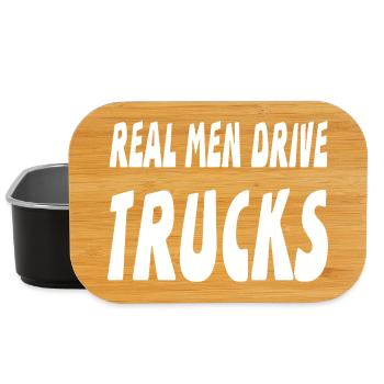 camion - Boîte à goûter - noir - Devant