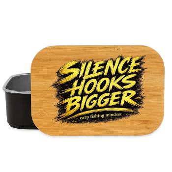 Silence Hooks – Mentalität beim größeren Karpfenangeln - Lunch Box - Schwarz - Vorne