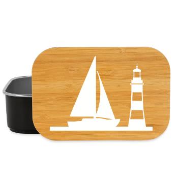 Sail - Lunch Box - black - Front